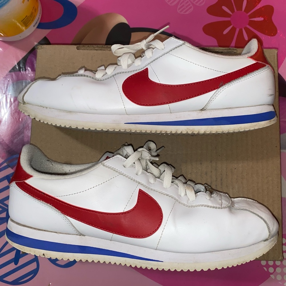 Mens Nike Cortez Red/Blue size 12